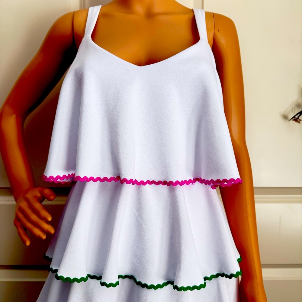 New Versona Lane Ruffle Tiered Dress - Picture 9 of 10